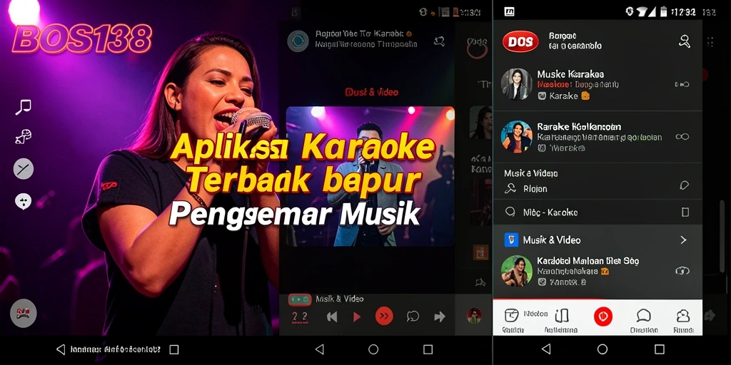 Antarmuka menarik dan mudah digunakan untuk pengalaman Karaoke terbaik.